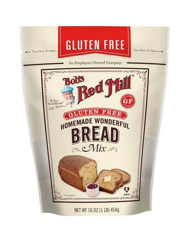 Bob&#39;s Red Mill Gluten Free Homemade Wonderful Bread Mix, 16-ounce (Pack of 4)