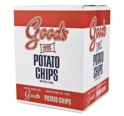 Good&#39;s Potato Chips (Home-Style&quot;Red Bag&quot;, One 2 lb. Box)