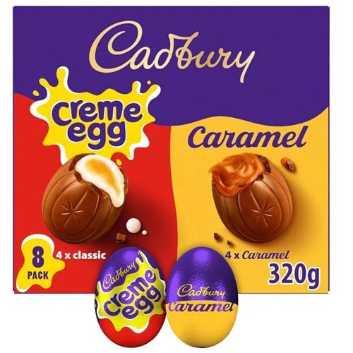 Cadbury Creme Egg Caramel Egg 8 Pack 320g