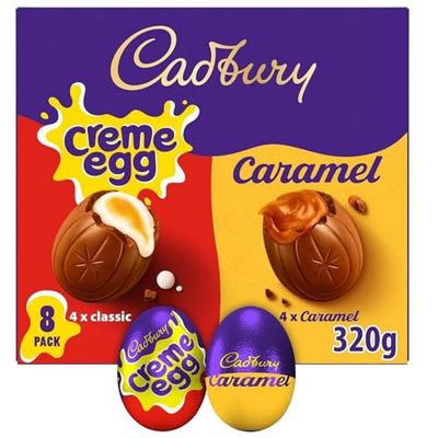 Cadbury Creme Egg Caramel Egg 8 Pack 320g