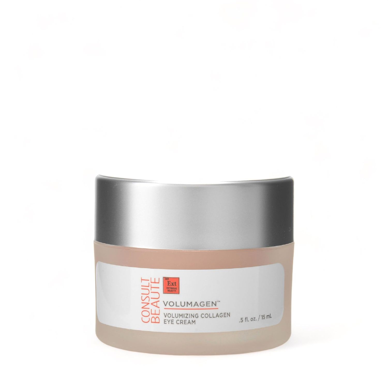 Consult Beaute Volumagen - Collagen Eye Cream - Hydrating - Plumping - Targets Deep Under Eye Hollows - Visibly Smoothen Lines Wrinkles - Micronized Hyaluronic Acid - Caffeine - 0.5 oz