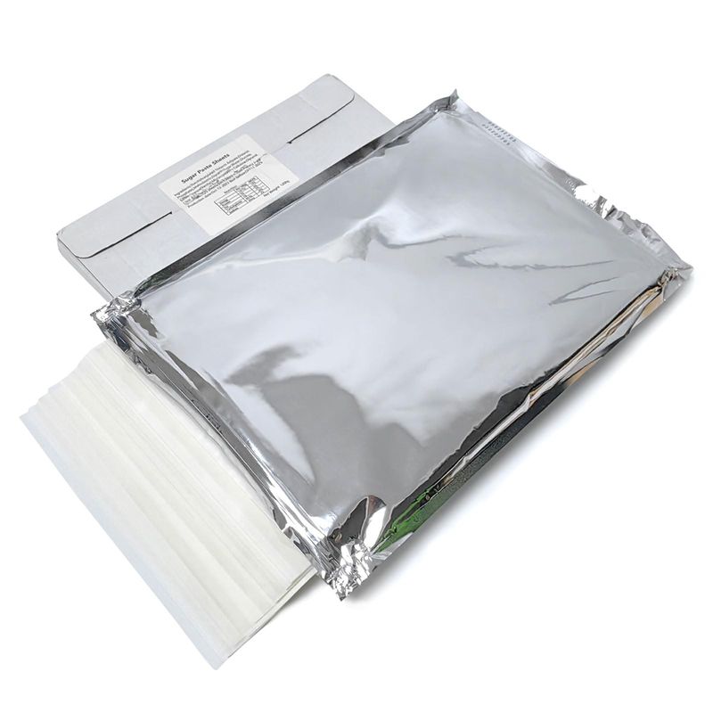 Derzio 25 pcs A4 11.7&quot; x 8.3&quot; Frosting Sheets, Icing Sheets, Edible Paper for Cakes Printable, Sugar Sheets, Cake Edible Sheets, Edible image Paper for Cake Toppers, Cakes, Cookies Decor