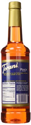 Torani Syrup, Peach, 25.4 Ounce (Pack of 1)