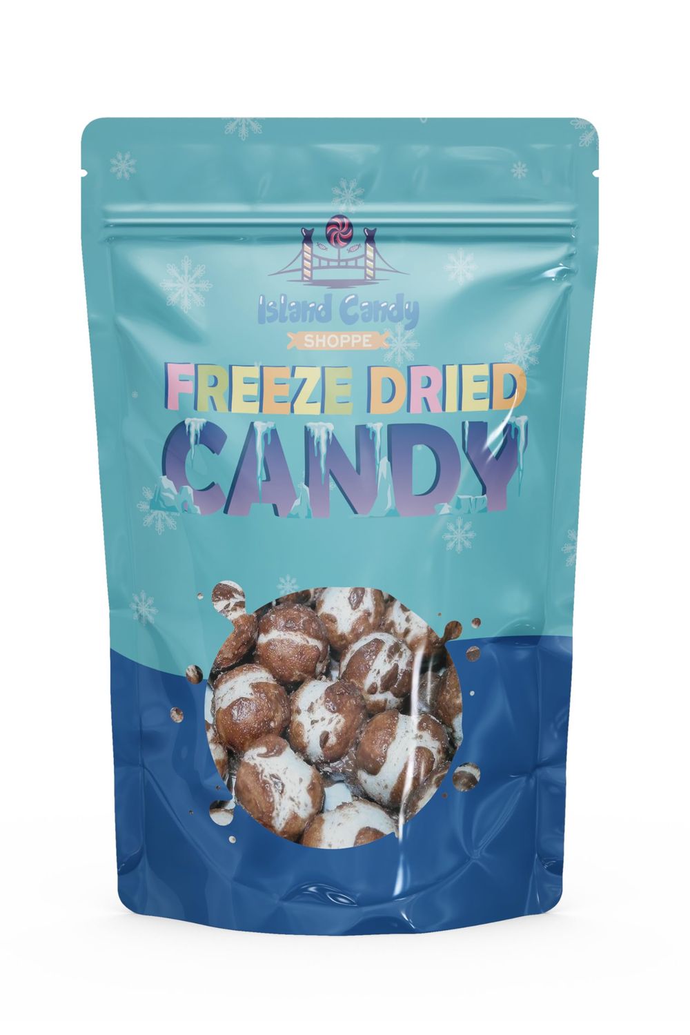 KD Supplies Freeze Dried Charleston Puffs (3 oz) - Light, Cripsy and Airy Marshmallow Flavored Nougat Covered in Chocolate