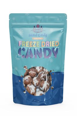 KD Supplies Freeze Dried Charleston Puffs (3 oz) - Light, Cripsy and Airy Marshmallow Flavored Nougat Covered in Chocolate