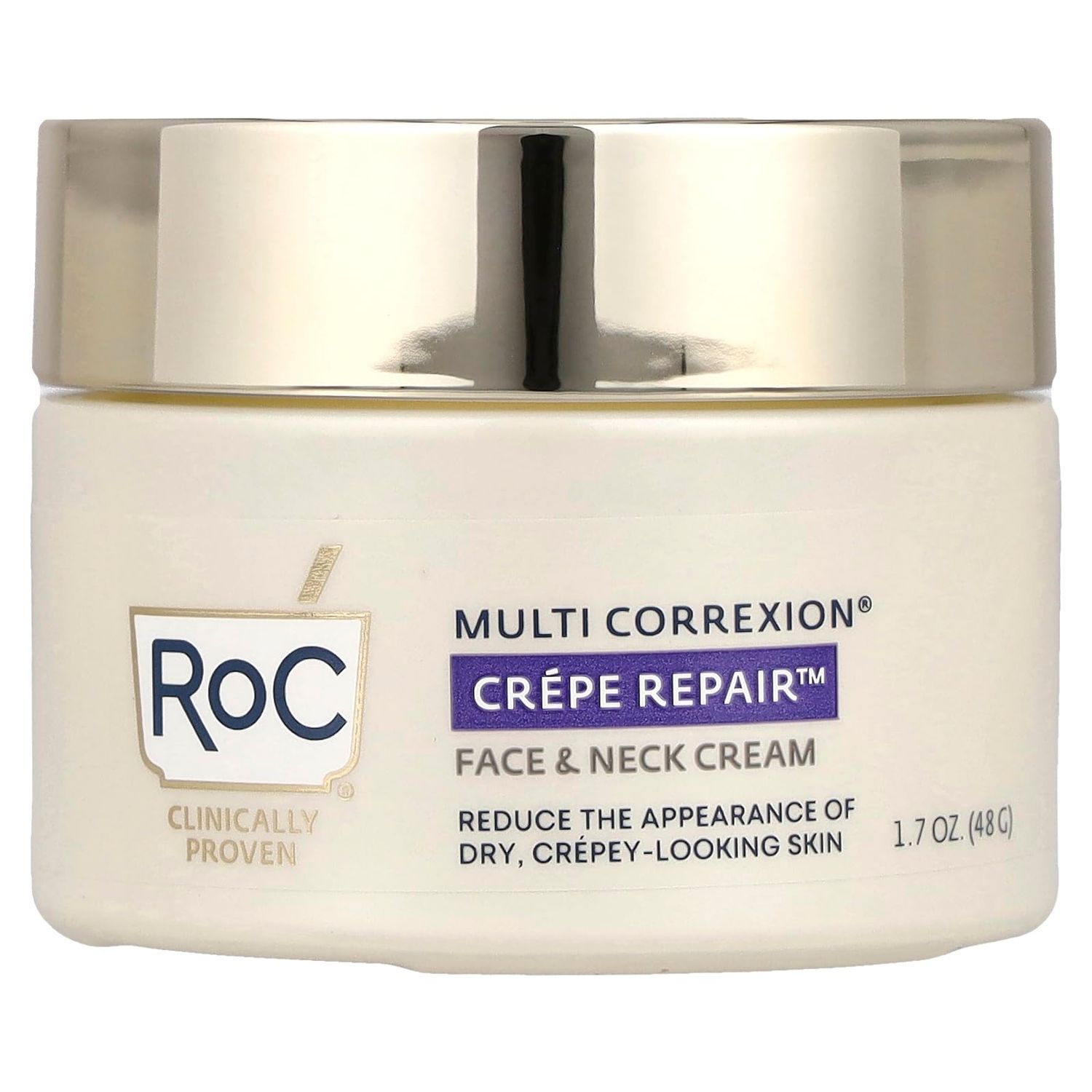 RoC Multi Correxion , Crepe Repair , Face Neck Cream, 1.7 oz (48 g)