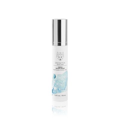 Snowfox Skin Care Omega Repair Cream with Fast-Absorbing Plant-Based Oils, 50 mL