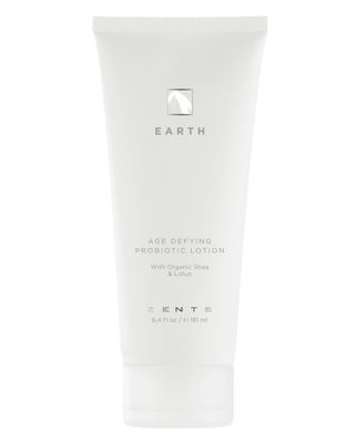 Zents Age-Defying Probiotic Body Hand Lotion (Earth) Moisturizing Lotion with Hyaluronic Acid Organic Shea Butter Nourishes Hydrates Skin 6.4 fl oz