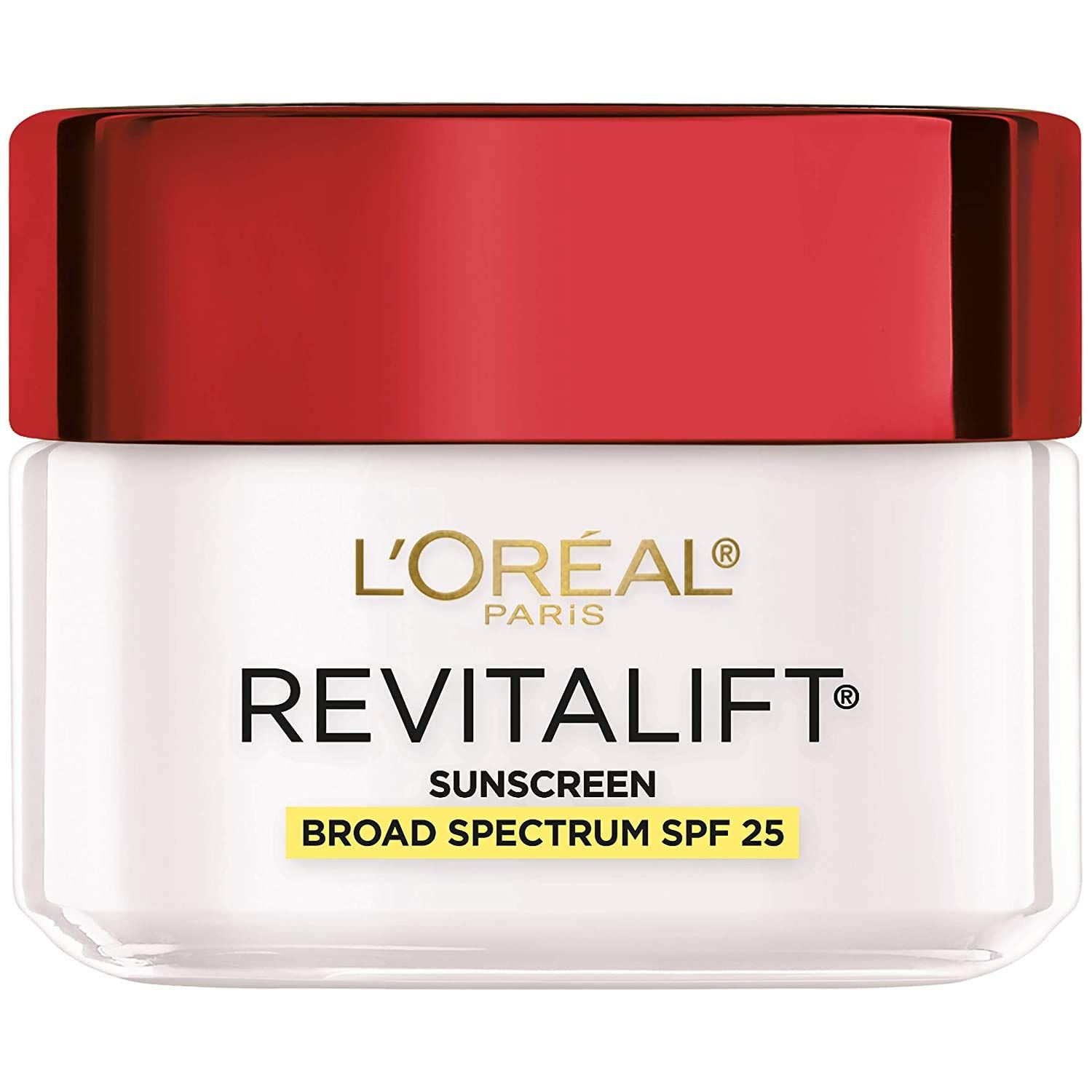 L&#39;Or al Paris Revitalift Anti-Wrinkle and Firming Face Moisturizer with SPF 25, Pro-Retinol and Centella Asiatica, Paraben Free, 1.7 oz (Packaging may vary)