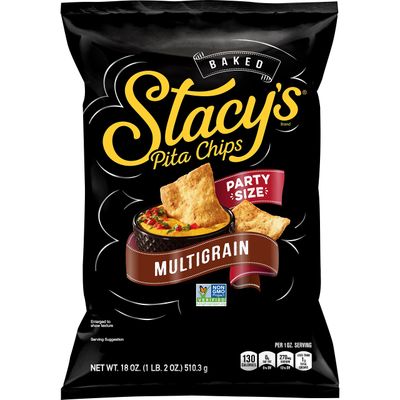 Stacy&#39;s Multigrain Pita Chips, 18 Ounce (Pack of 6)