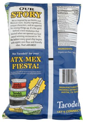 TACODELI Tortilla Chips, 10 OZ