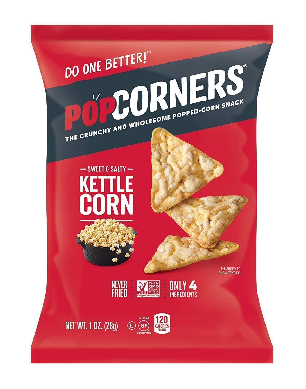 Chips, Kettle Popcorn , 1.1 oz (pack of 8 ) ( Value Bulk Multi-pack)