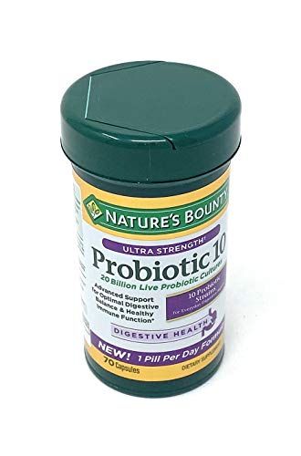 Nature&#39;s Bounty Ultra Strength Probiotic 10, 70 Capsules