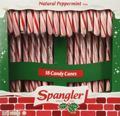 Spangler Candy, Peppermint RW, 18 ct