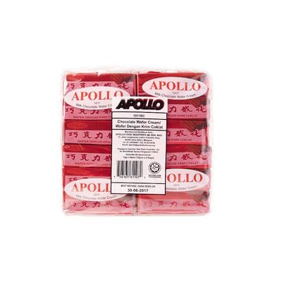 Malaysia Milk Chocolate Wafer Cream 12Pcs x 12g (12 x 12g, Chocolate)