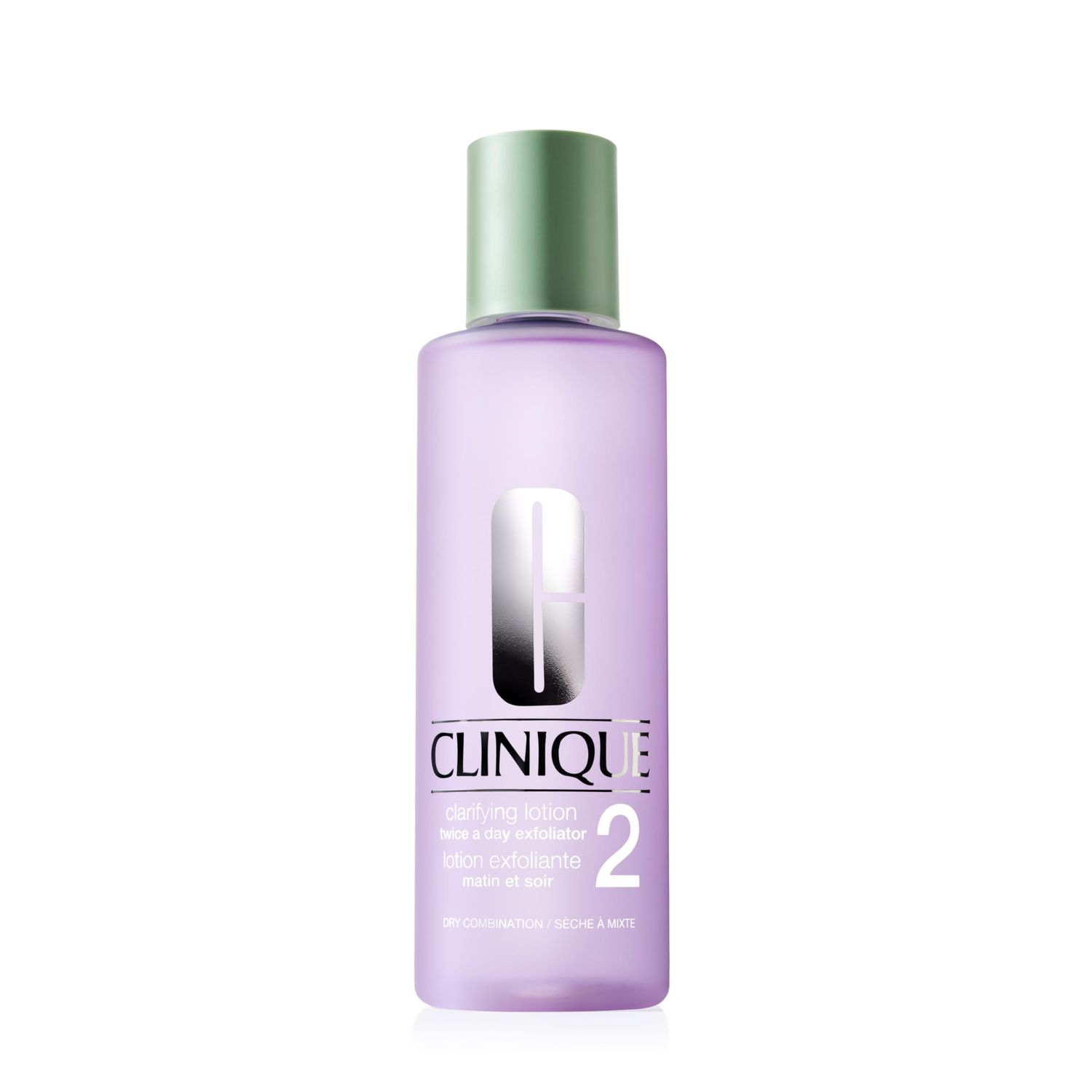 Clinique 3-Step Clarifying Lotion Face Exfoliator For Dry Combination Skin Types, Dry Combination Skin, 13.5 Fl Oz