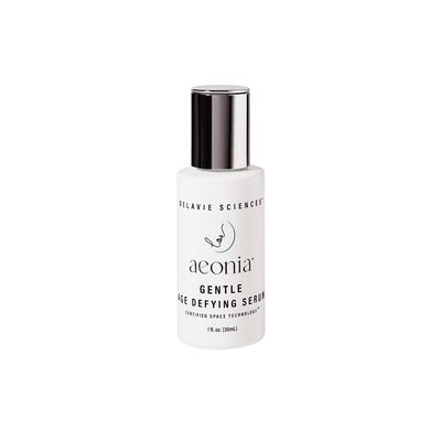 Aeonia Gentle Age-Defying Serum - Certified Space Technology Skincare, Anti-Aging Face Serum with Bacillus Lysate Resveratrol - Hydrates, Firms, Smooths Skin Texture Reduces Fine Lines, 1 Fl Oz