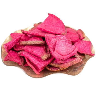 Dried red radish 5.64ozradish crisp dehydrated carrot fruit and vegetable crisp ready-to-eat vegetables dried fruit casual snacks160g