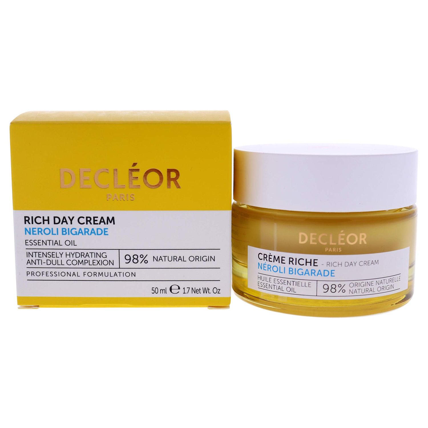 Rich Day Cream Neroli Bigarade Essential Oil by Decleor for Unisex - 1.7 oz Cream (339554)