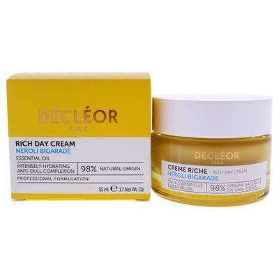 Rich Day Cream Neroli Bigarade Essential Oil by Decleor for Unisex - 1.7 oz Cream (339554)