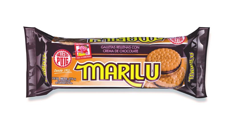Two Pack Galletas Marilu De Chocolate 216 gr 7.6 Oz