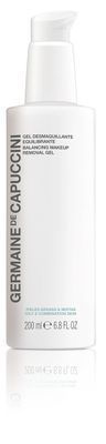 Germaine de Capuccini OPTIONS - Balancing Facial Cleansing Gel - hydrating facial cleanser gel - Makeup Removal Gel - Deep cleansing gel - all skin types - 6.8 oz