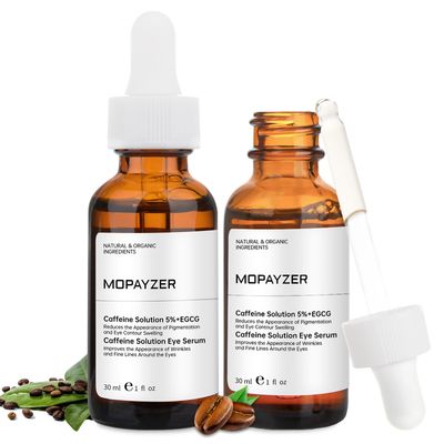 Caffeine Solution 5 EGCG, Caffeine Eye Serum For Moisturizing, Targets Dark Circles Puffiness, 2 PCS Natural Under Eye Serum For Facial Wrinkles Fine Lines.