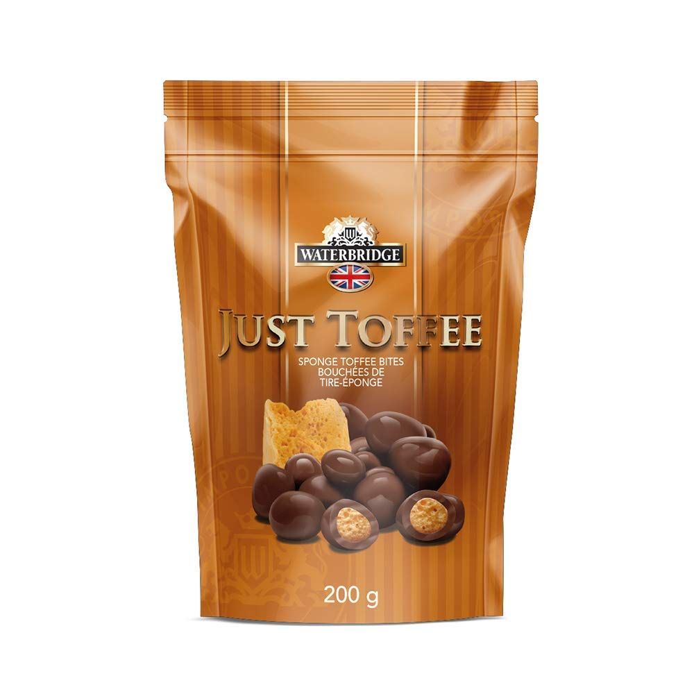 Waterbridge Just Toffee Sponge Toffee Bites 200G