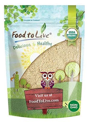 Food to Live Organic Black Maca Powder, 4 Ounces Raw Ground, Non-GMO, Kosher, Fine Flour, Bulk