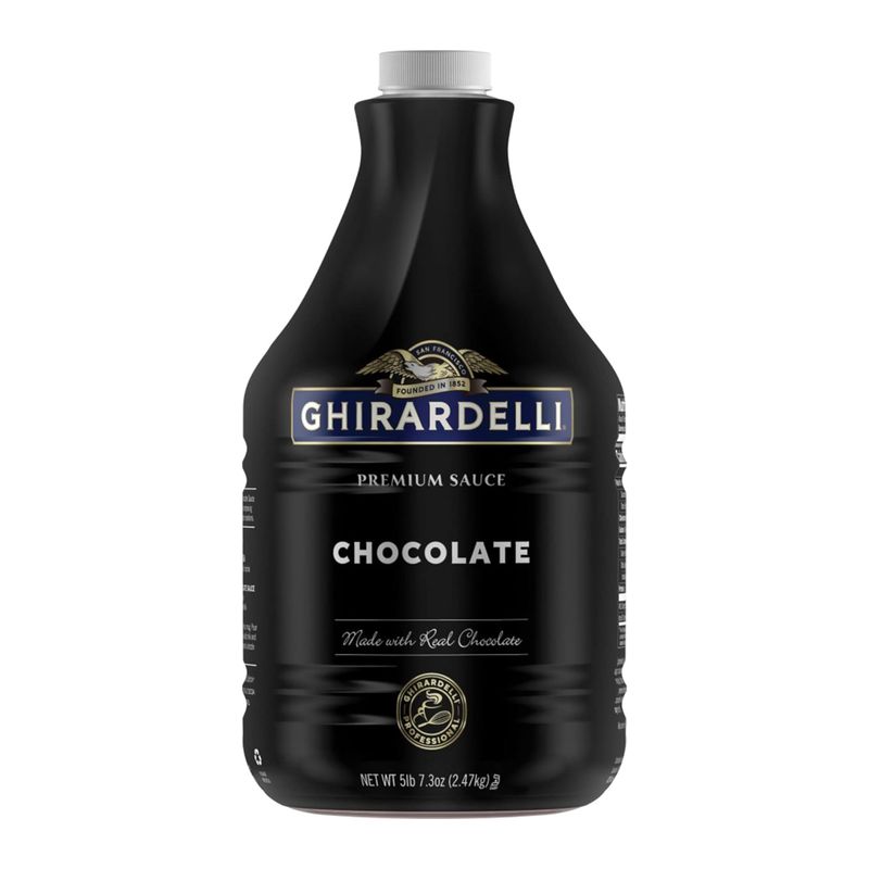 Ghirardelli Black Label Chocolate Sauce 87.3oz - Single Bottle