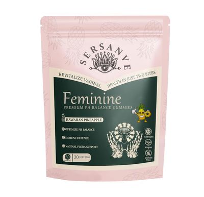 Vital Natural Feminine Balance Gummies for Women Health, Hawaiian Pineapple Flavor, Vegan, Gluten-Free Supports Women Vitality Gut Health - 60 Gummies (1)