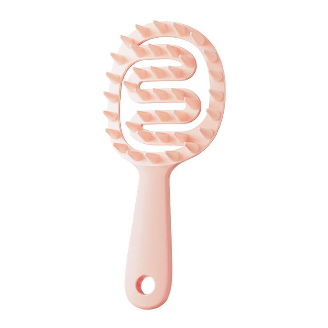 CIYOUYJXDIAN Vented Detangling Hair Brush Hair Scalp Massager Shampoo Brush (Pink-1)