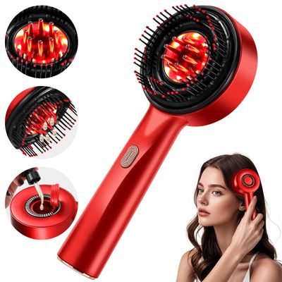 Electric Hair Brushes Upgrade Hair Oil ApplicatorIPX7 Waterproof Head Massager Scalp Shiatsu Cordless Hair Scalp Massager