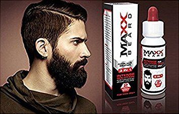 Maxx Beard -1 Beard Growth Solution, Natural Solution for Maximum Beard Volume-2 Month Supply
