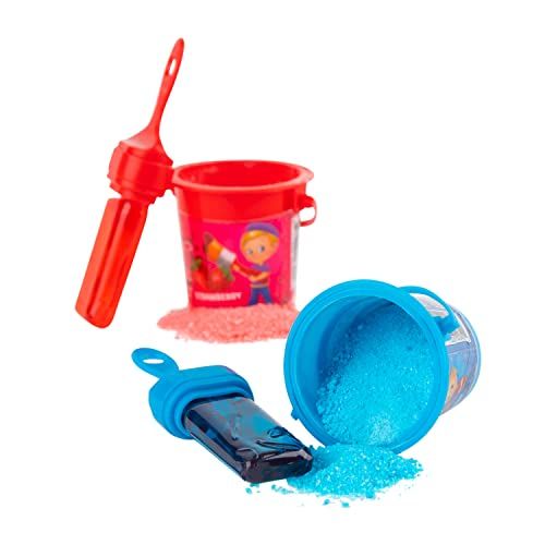 Paint Brush Lollipops Candy with Sour Powder Assorted Flavors 3 Count Kosher Great for Birthday Parties, Holiday Giveaways, Party Favors, School Treats