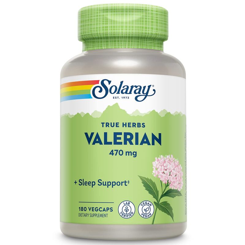 SOLARAY Valerian 470mg Relaxation Support (180 CT)