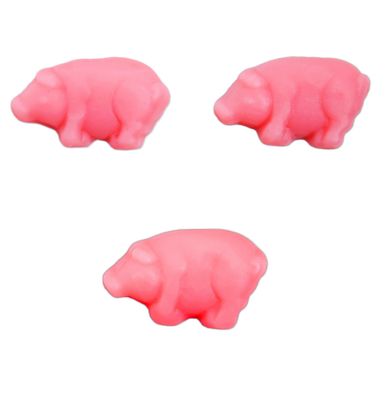 SweetGourmet Gustaf&#39;s Gummy Pink Pigs, 2.2Lb, Strawberry Flavor, 100 Pieces