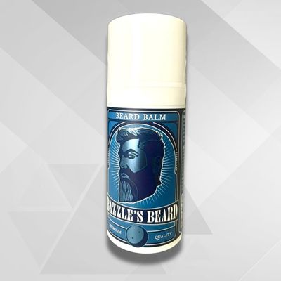 Bazzle&#39;s Beard Balm - Tames Unruly Hairs, Promotes Growth with added Biotin.