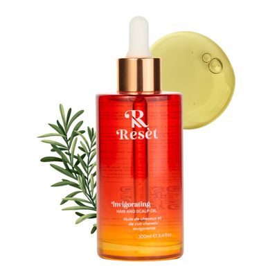 Rest Hair Growth Oil Natural Hair Regrowth Rosemary Oil for Hair Growth Scalp Hair Loss Treatment for Dry, Damaged Hair for Women Men, 100 ml