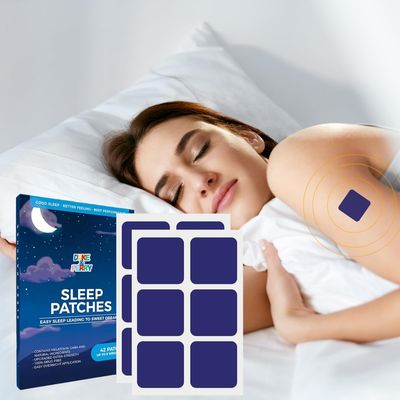 DUKE PERRY Upgraded Deep Sleep Patches for Adults Extra Strength Quick Acting Sleep Aid Patches for Men and Women 100 Natural Ingredients, Easy to Apply, and Skin-Friendly (Pack of 42)