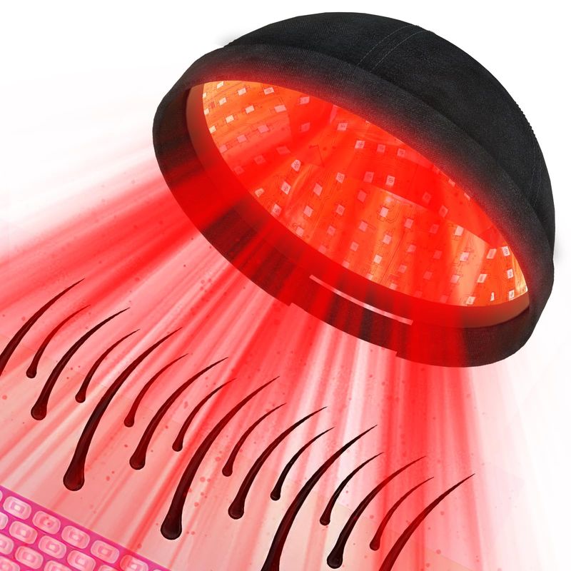 PUPCA Laser Cap (FDA Cleared), Professional Medical Grade Lasers Hair Growth Treatment Product for Men Women, Red Light Therapy for Hair Growth, Treat Alopecia