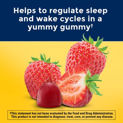 Nature Made Kids First Sleep Melatonin Gummies, 100 Drug-Free Sleep Aid, Kids Sleep Gummies for Restful Sleep, 45 Count