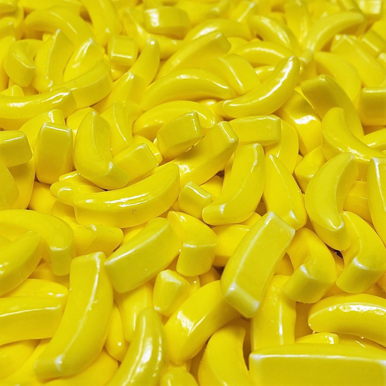 Candy Retailer Bananarama Banana Shaped Candy 1 Lb