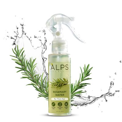 Alps Goodness Rosemary Water Spray for Hair Growth Strengthen, Revitalize Thicken Hair Damage Repair Hair Loss Control Adds Shine Reduces Frizz 3.38 Fl Oz100ml