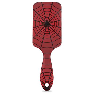 Detangler Hair Brush Red Spider Web Hairbrush for Kids Boys Girls, Glide Through Tangles with Ease and Massage Scalp, Smooth for All Hair Types (Wet Dry Thin Long Curly Hair)