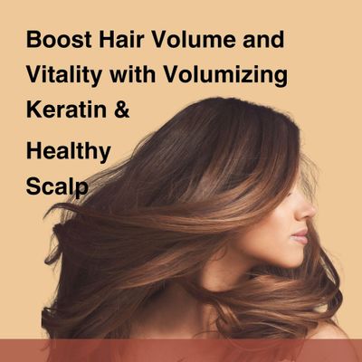 Moist Diane Keratin Hair Treatment for Hair Fall Thin Hair Women Men, Organic Hair Care with Argan Oil Biotin from Japan, Silicone Sulfate Free, EXTRA VOLUME SCALP, 15.2 Fl Oz