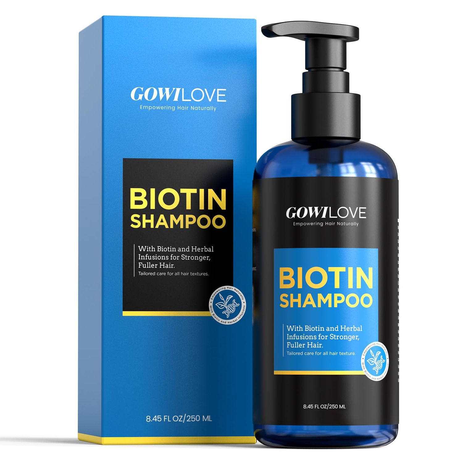 Biotin Shampoo and Conditioner Set - Strengthening Shampoo, Biotin Shampoo for Women, Biotin Shampoo and Conditioner for Hair Growth, Volumizing Shampoo, Shampoo and Conditioner Set for Women 8.45 oz