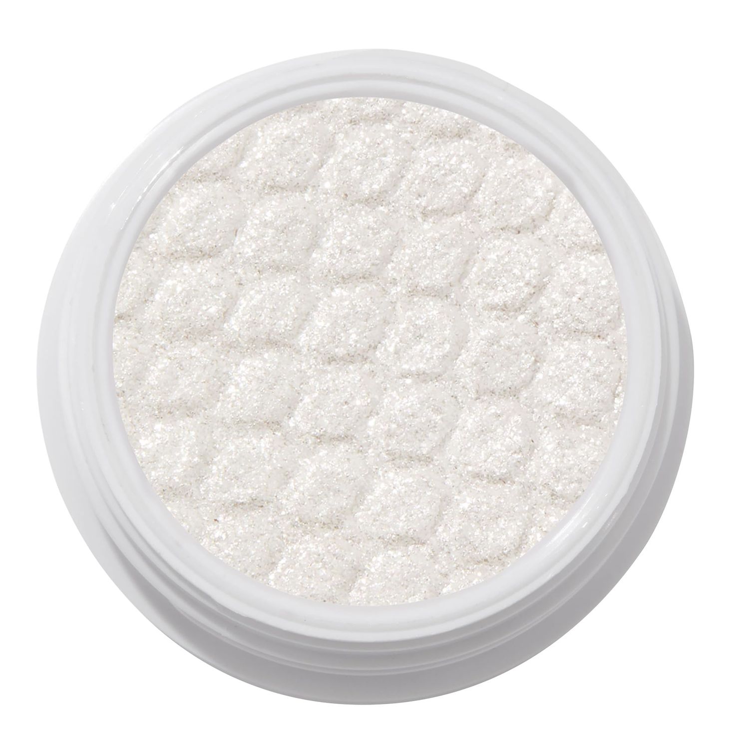 ColourPop Super Shock Shadow - High-Pigment, Crme-Powder Eye Makeup - Single Glitter Eyeshadow with Minimal Fallout and Unique Bouncy Texture - Metallic Icy White Eyeshadow - Tassel (0.07 oz)