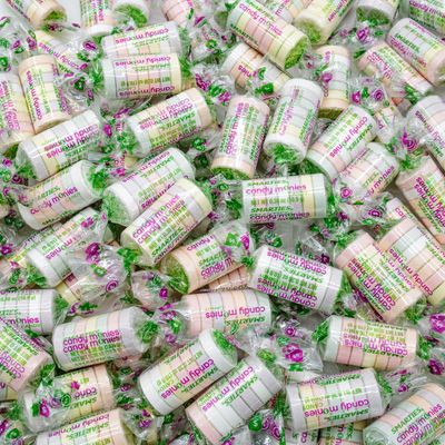 Smarties Candy Money 2 lb - Bulk Candy in Resealable Bag, 4 Original Fruit Flavors, Gluten Free, Vegan Friendly, Individually Wrapped