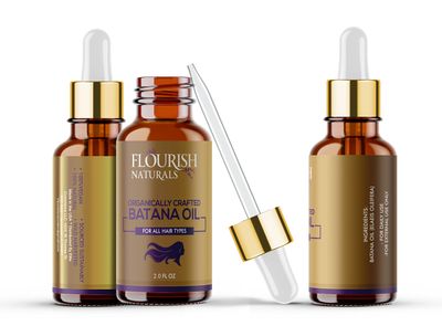 Flourish Naturals Organically Crafted Batana Oil 4oz Hair Conditioner 4 Fl Oz (Pack of 1)